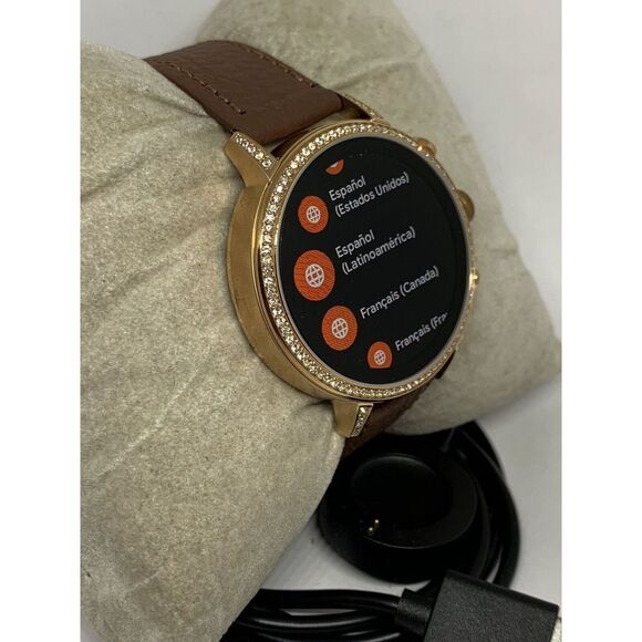 Fossil Gen 4 Authentic Digital Dial Smart Watch Custom Band FTW6011 ZA788 - Picture 4 of 12